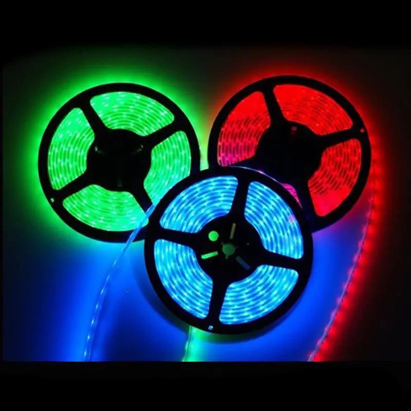 1 шт. IP65 водонепроницаемая 300 Светодиодная лента 5 м SMD3528 RGB + 44 клавиши ИК