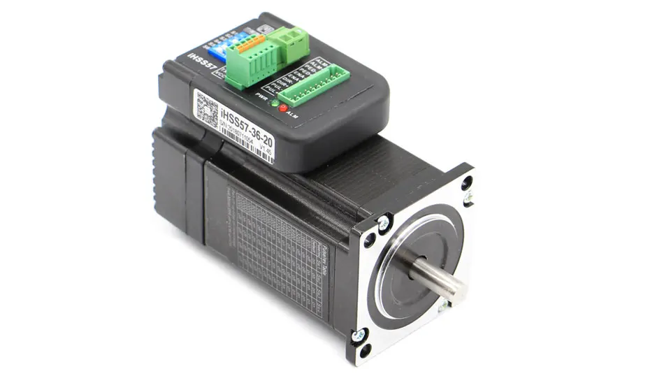 Замкнутый контур шаговый двигатель Nema23 2.0Nm 285Oz-in 5.0A встроенный шаговый мотор сервопривода с драйвером 57x76 мм 36v Гибридный Servo шагового двигателя
