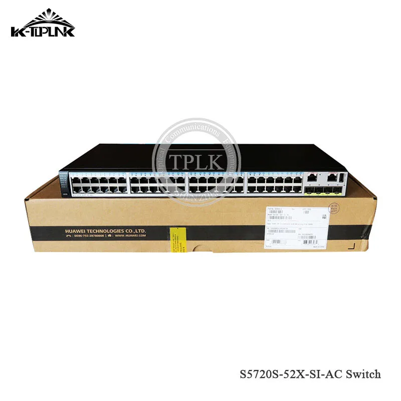 Переключатель S5720S-52X-SI-AC Стандартный Gigabit 48 Порты Ethernet коммутаторы 4x10 концерта