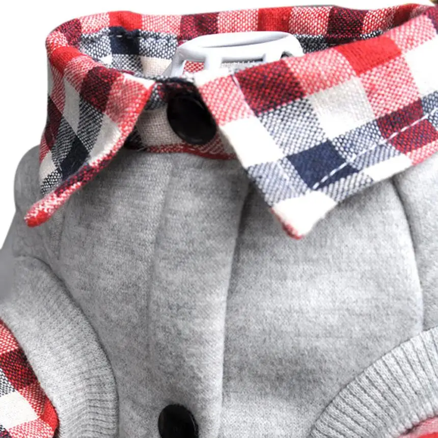 Высококачественное осенне-зимнее пальто и куртка для домашних животных одежда