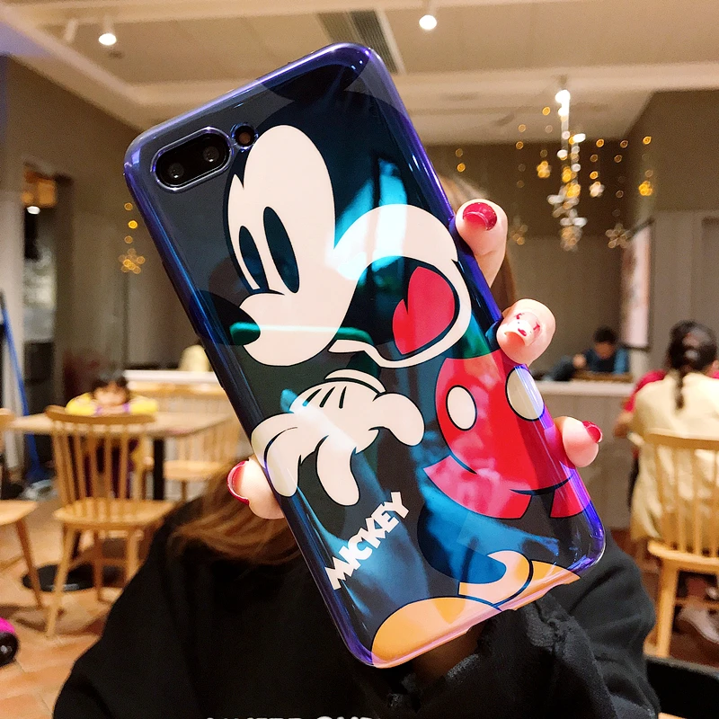 YHBBCASES Blu-ray Phone Case For Huawei P20 Pro Cases Cartoon Donald Duck Mickey Soft Cover Honor 9 10 Nova 2s 3e 3i |