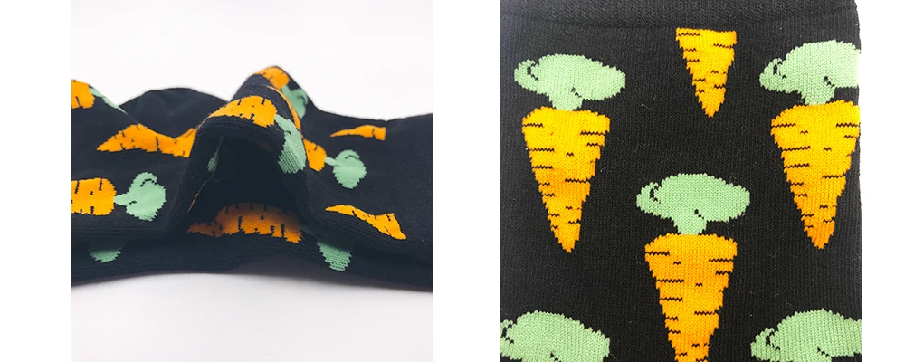 VPM 3 пар/лот женские короткие носки стандартной длины с красочными фруктами