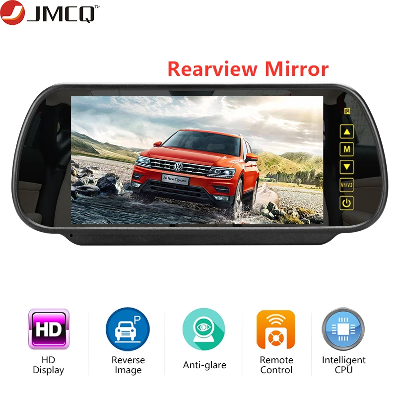 JMCQ 7 &quotпроводной автомобильный монитор TFT LCD Автомобильный заднего вида