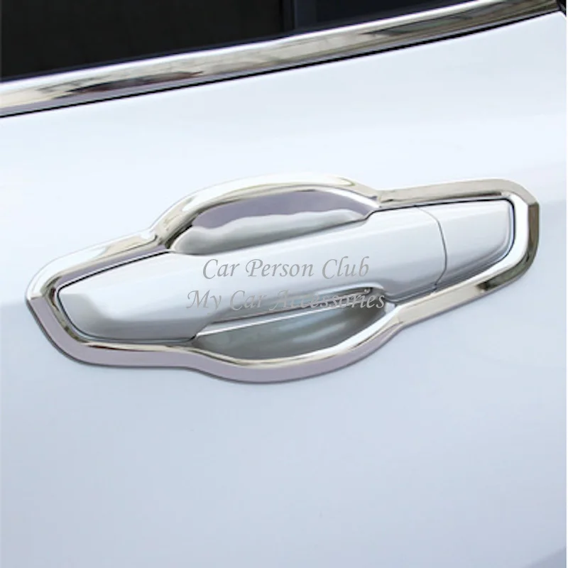 Для Honda CR V CRV 2017 2018 2019 крышка дверной ручки с блестками панель отделка нержавеющая