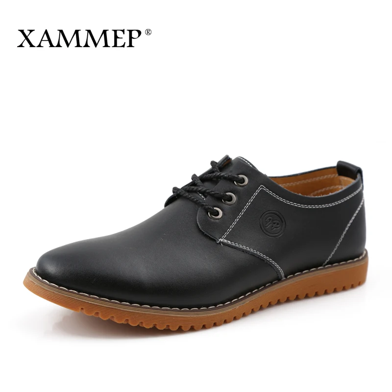 Кроссовки Xammep мужские без шнуровки натуральный спилок Повседневная Брендовая