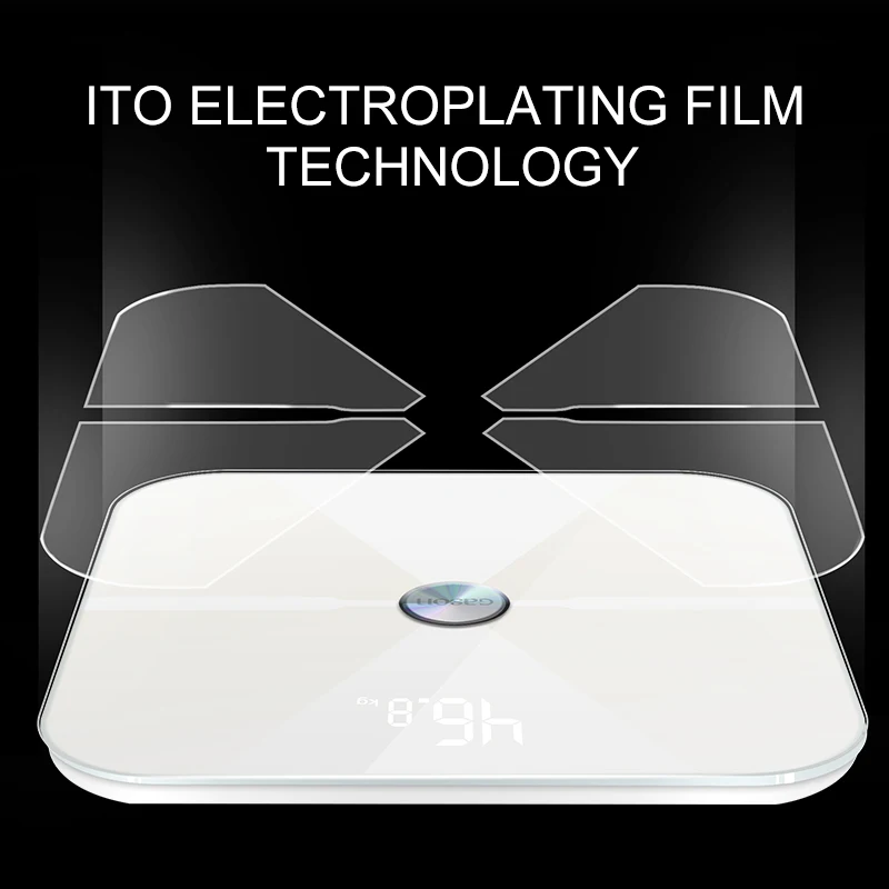 GASON T6 Por Весы напольные жира организм Bluetooth 4.0 Android или IOS(310*310мм