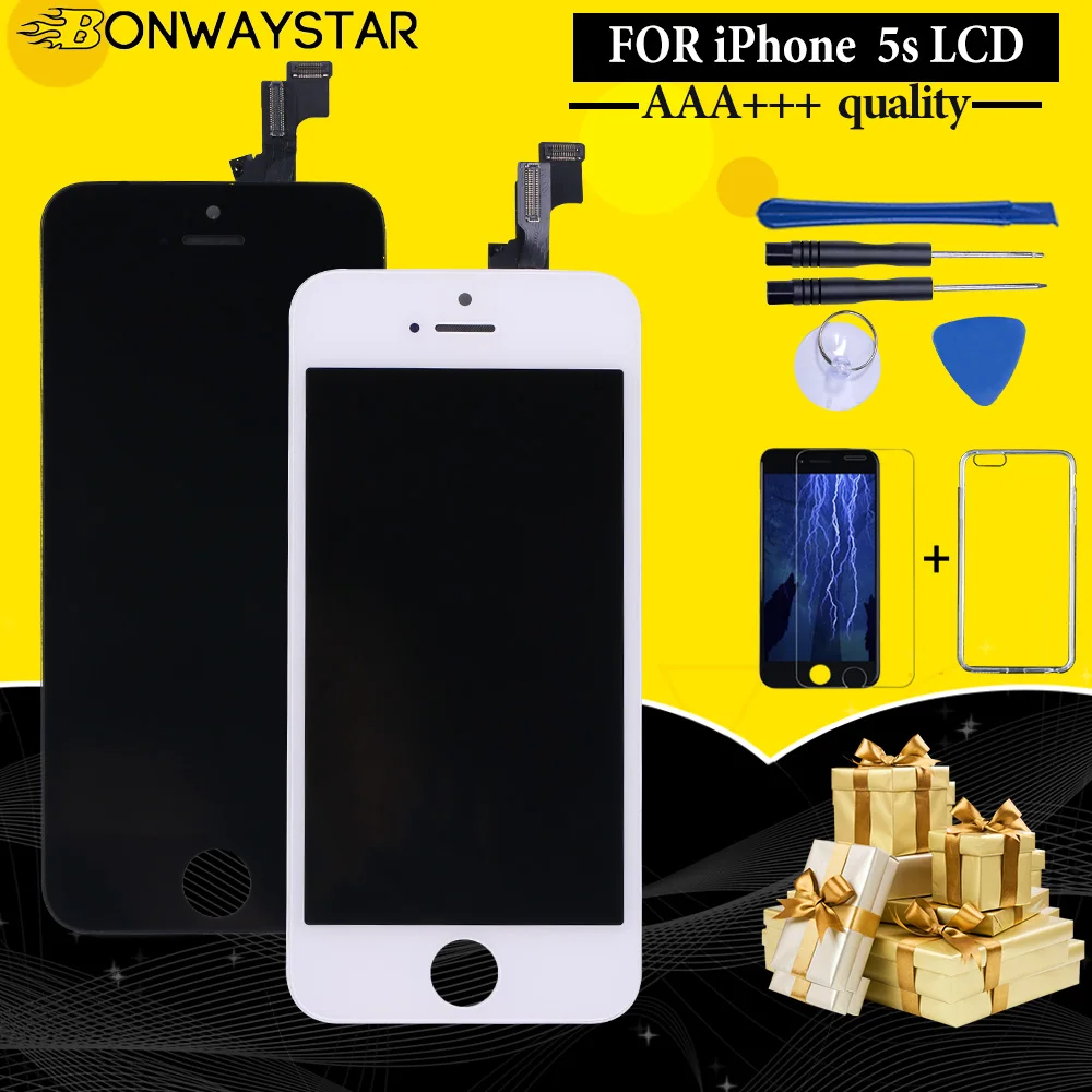ЖК дисплей с 3D сенсорным экраном и дигитайзером в сборе для iPhone 7 6S 8 6 без битых