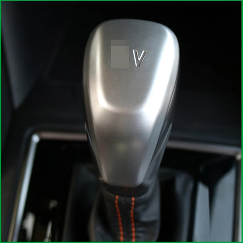 Тюнинг автомобиля ABS углеродное волокно печать Серебристая матовая ручка