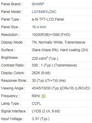 LQ164M1LD4C для Sony Vaio VPC F115FM PCG 81212 81114L F1 дисплей ЖК 16 4 &quotWUXGA 1920*1080 1 с холодным катодом