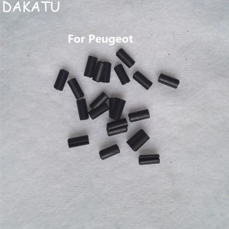 Складной флип ключ DAKATU из нержавеющей стали с фиксированным штифтом для Peugeot Citroen