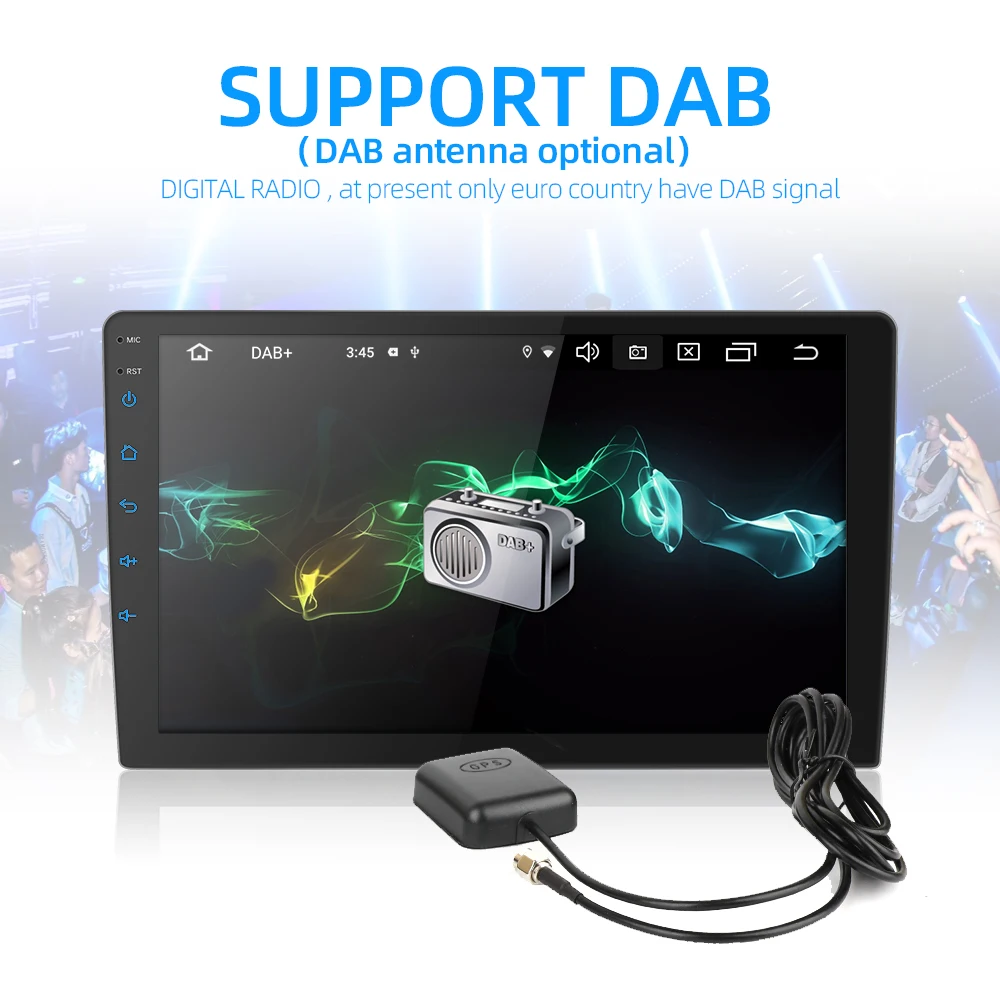 2 din автомобиль Android 9,0 ram 2G rom 16G gps навигация Bluetooth для Nissan VW Toyota WiFi multi-медиа 9 10 дюймов автомагнитолы плеер