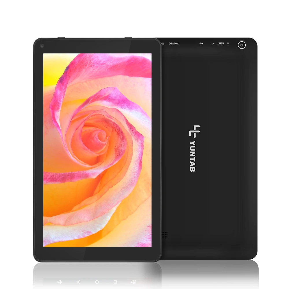 YUNTAB 10.1 inch D102 Android 6.0 Tablet PC Allwinner A33 Quad Core 1GB+8GB with Dual Camera 5500mAh battery (black) | Компьютеры и