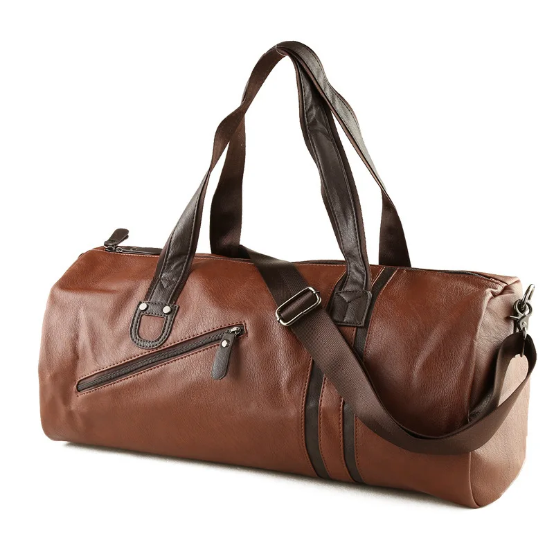 Мужские спортивные сумки из полиуретана многофункциональная сумка через плечо