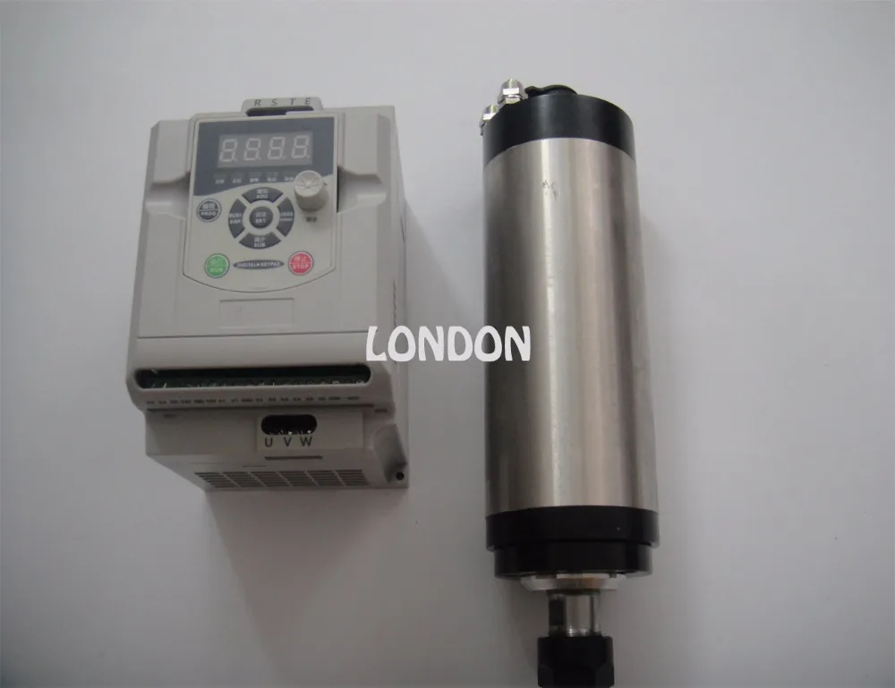 

ER20 2.2KW water cooling CNC milling spindle 24000rpm+1 piece 2.2KW VFD inverter