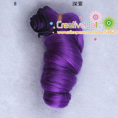 Бесплатная доставка 15 см BJD/SD куклы парики/волосы DIY высокой температуры провода