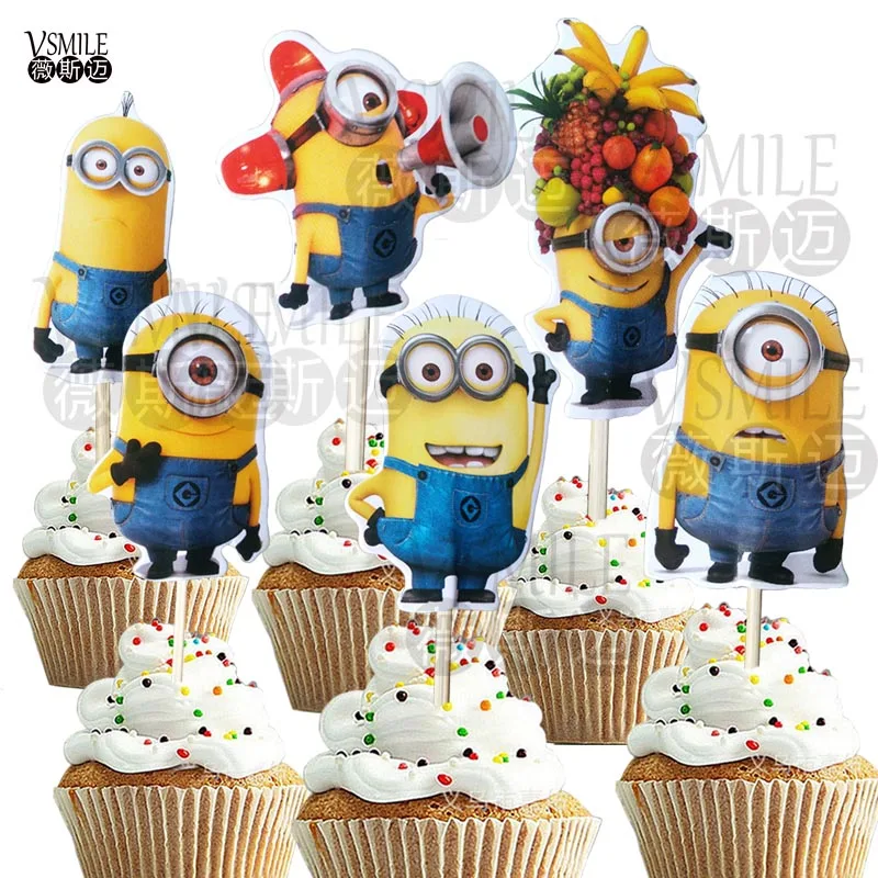 72 шт классные Минни Микки товары для тематической вечеринки &quotмышь&quot кекс