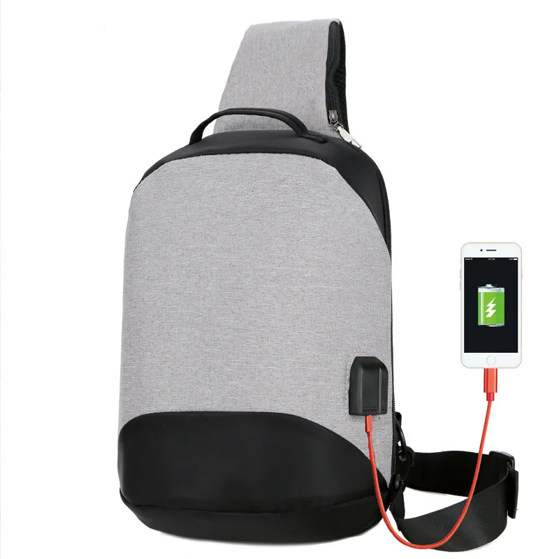 Рюкзак мужской с защитой от кражи USB-разъемом | Багаж и сумки