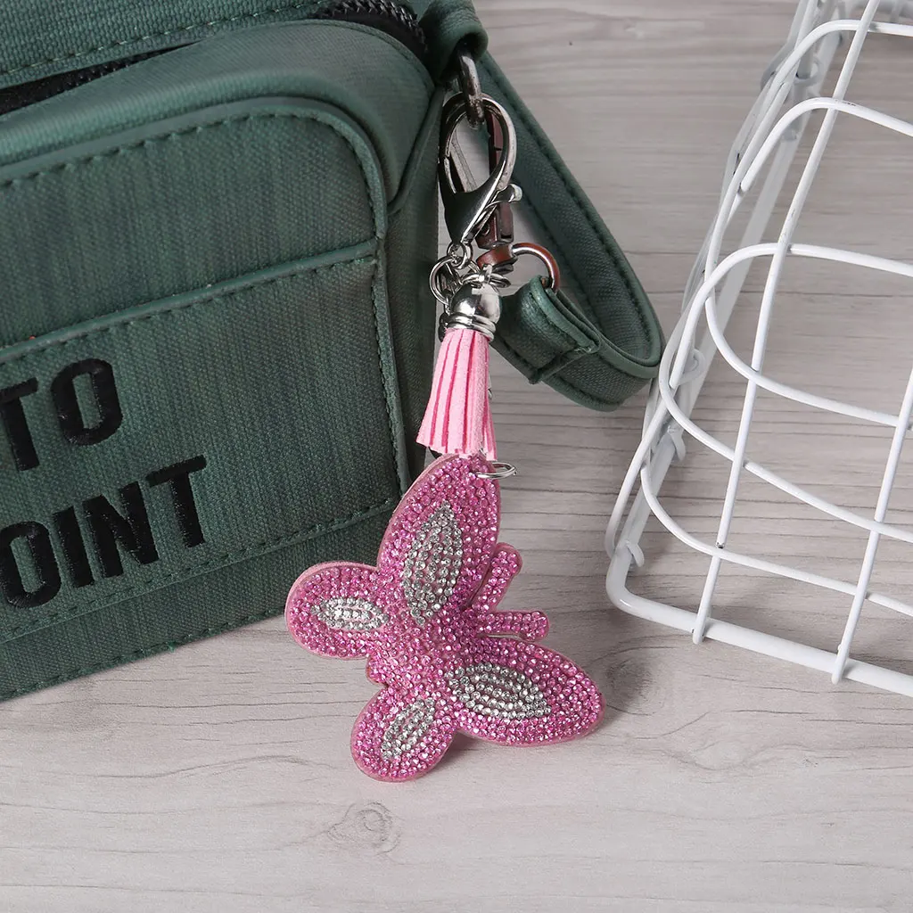 1/2/3 шт. DIY брелок алмазов картина для женщин сумка кулон подарок любимым из страз
