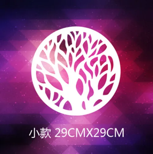 5 мм круглый висячий складной экран WPC Биомбо щит для комнат оконные рамы перегородка занавес Biombos separadores de habitacion - Цвет: 29CM