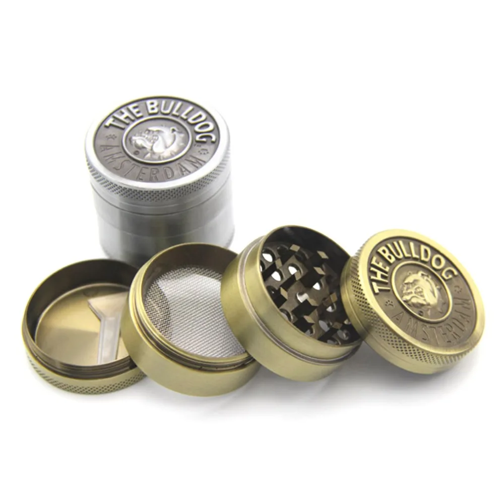 Горячая 4 слоя сломанного дыма Точильщик металлический измельчитель для табака