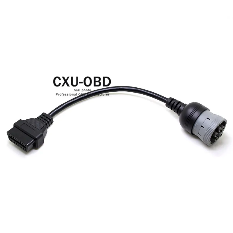 Кабель с 16-контактным разъемом OBD2 на 1708 (6-контактный) J1962F J1708 бесплатная доставка |
