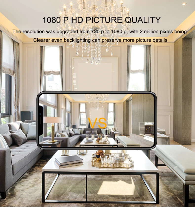 Мини камера W20 Wi Fi 1080P HD gizli kamera детектор движения инфракрасный секретная