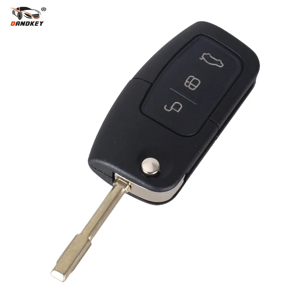 Dandkey Новый дистанционный ключ для Ford Mondeo Фокус Fiesta c Макс s max Galaxy 3 Пуговицы 315/433 мГц