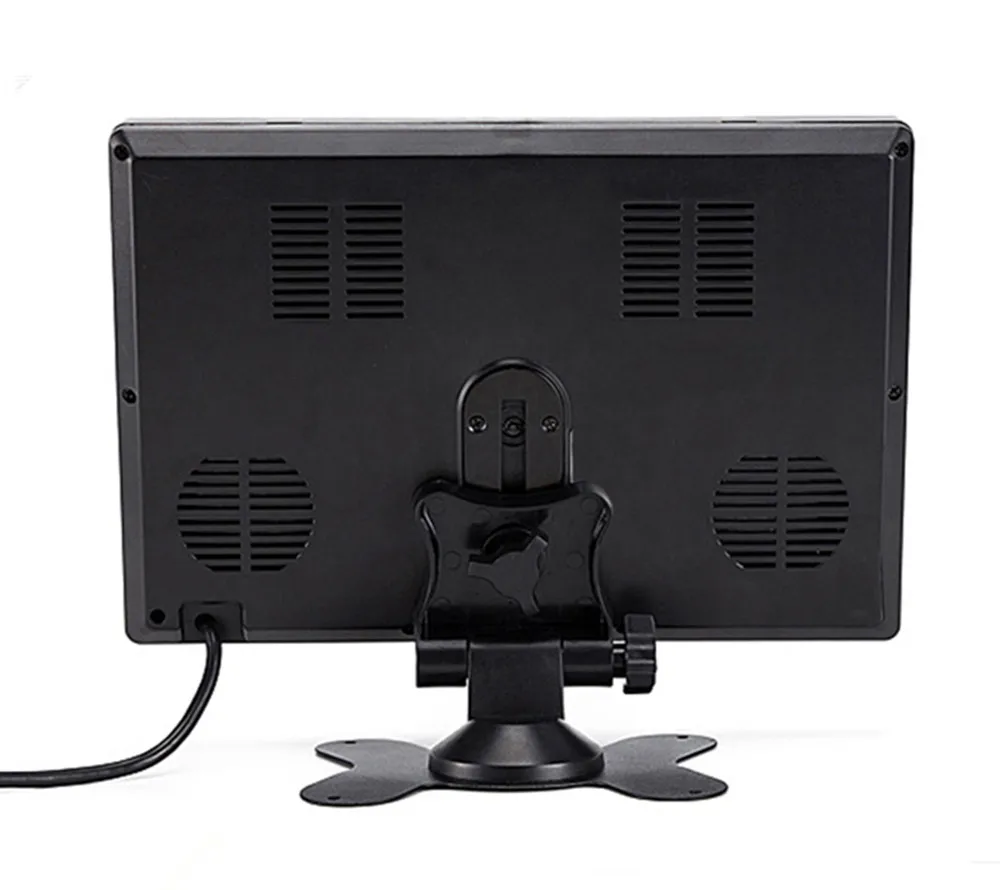 Автомобильный монитор на подголовник с 4 раздельными экранами 9 дюймов канальный