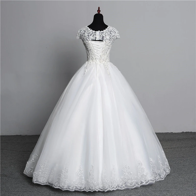 Бальное платье реальные изображения Vestido De Novia Тюлевое свадебное 2018 с блестками