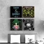 H.P. Lovecraft ужас абстрактный холст печать Современная живопись плакаты настенные художественные картины для гостиной украшение без рамки