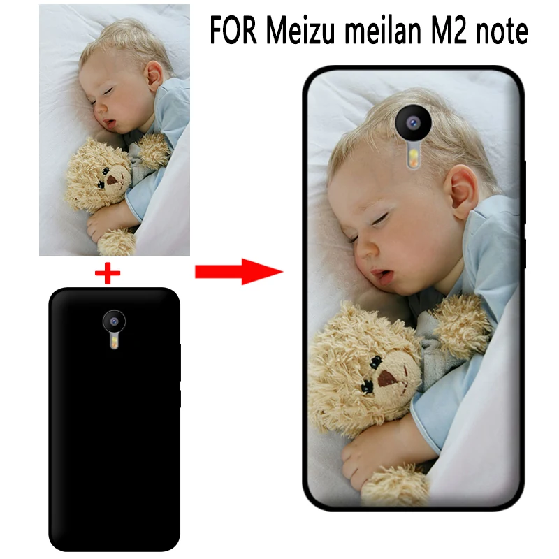 Индивидуальный чехол mosirui для Meizu meilan M2 note HD с УФ-принтом мягкий силиконовый из ТПУ