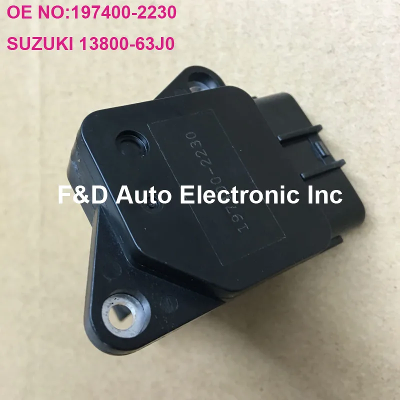 Оригинальный чип новый датчик массового расхода воздуха Датчик MAF 197400 2230 1974002230 63J0