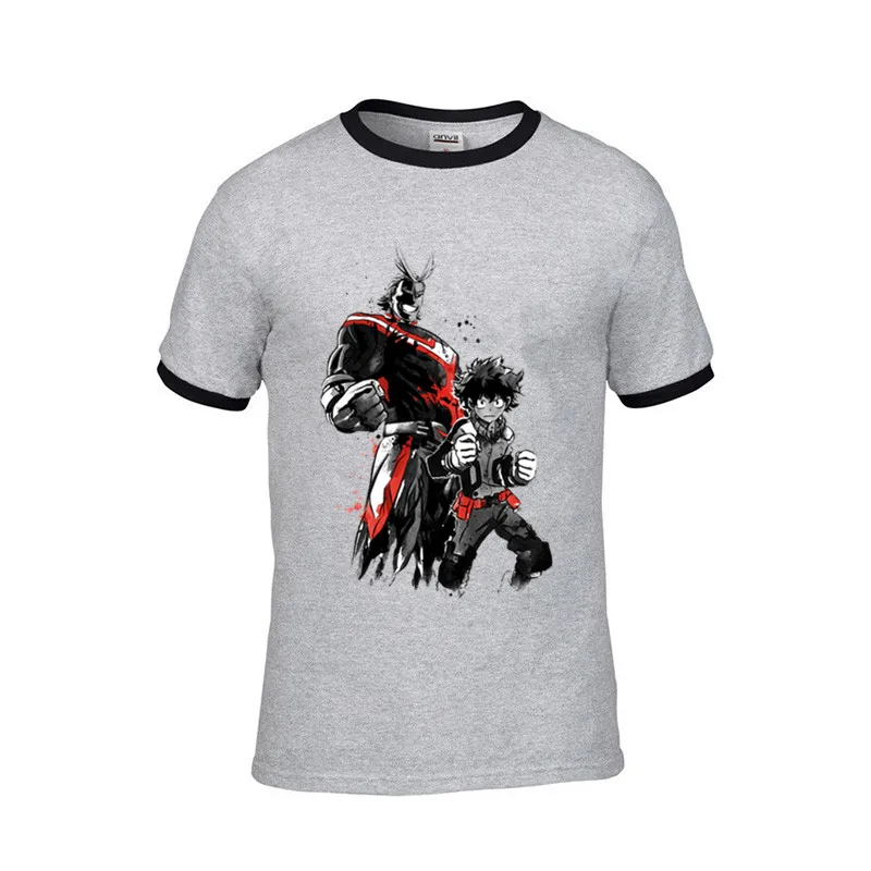 2019 уличная одежда hero Academy sumi e all might boku no Аниме Манга Деку мужские забавные