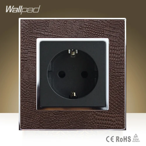 Лидер продаж роскошные розетки Wallpad гостиничный проект 16 А европейская розетка