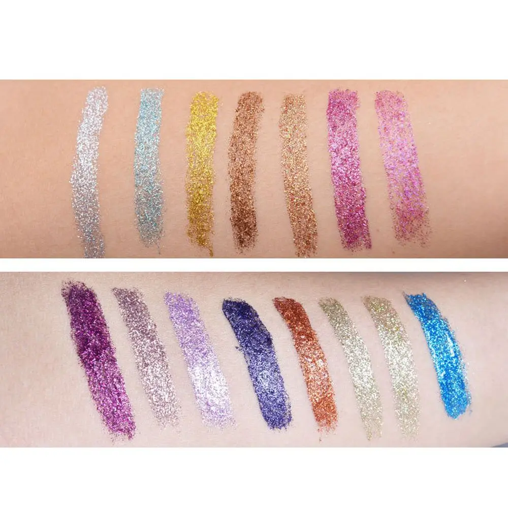 Жидкие косметические карандаши для глаз 1 шт. блестящие тени век косметика