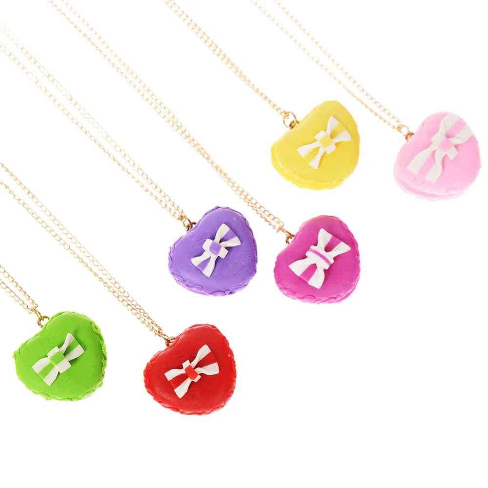 1 шт. ожерелье из полимерной глины в форме сердца для девочек|best friend necklace|friends