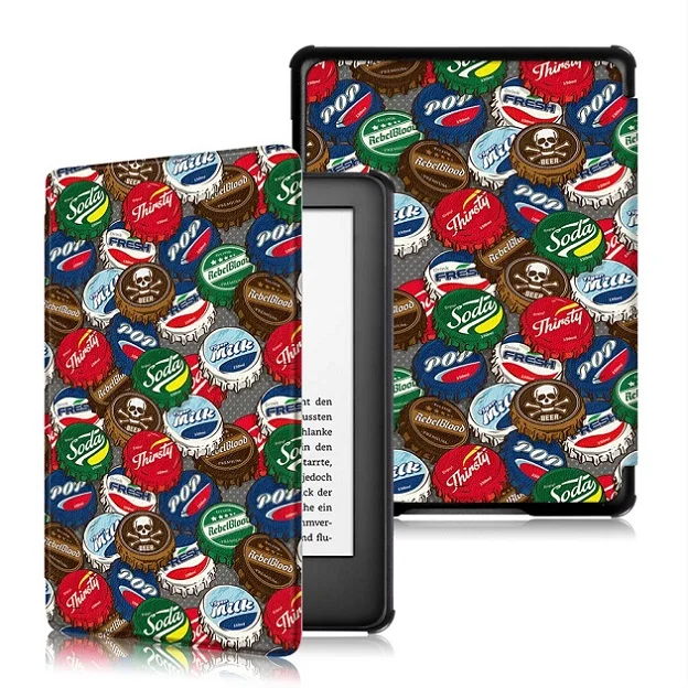 3 Магнитный смарт-чехол для Amazon, Kindle 10-го поколения, релиз SlimShell для Kindle, чехол с умным пробуждением и сном - Цвет: 3