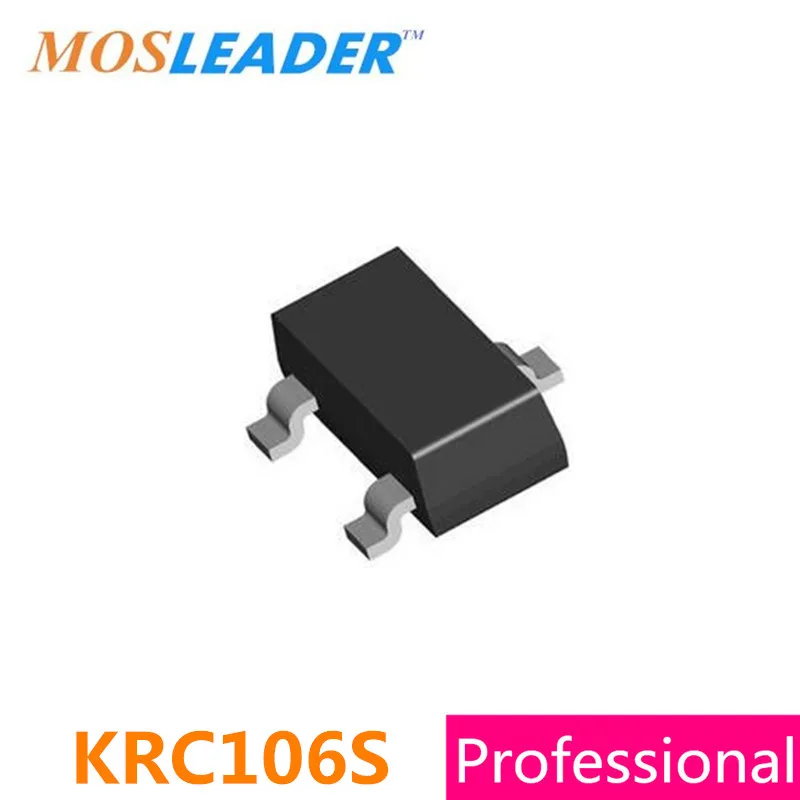 SMD KRC106S SOT23 1000 шт 3000 KRC106 NF PNP 0.1A 100мА 50В оригинальные данные внутри высокого