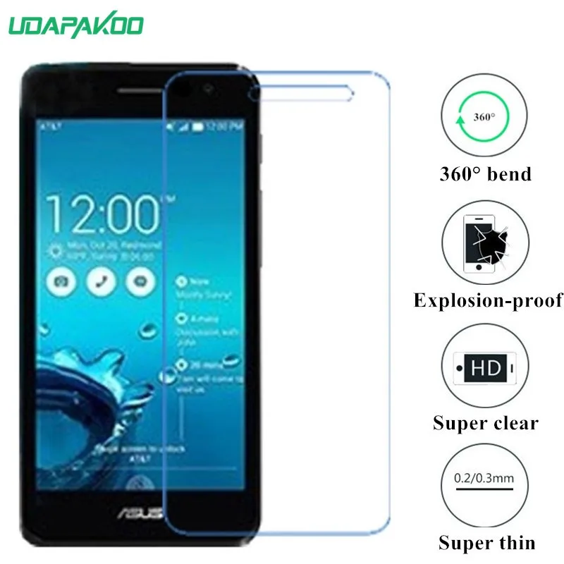 Udapakoo прозрачная закаленная (мягкое стекло) пленка для ASUS Padfone X MINI PF400CG Nano