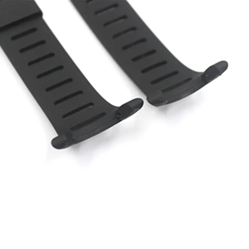 100% Natural Rubber Watch Band Strap Accessories For Suunto T1 / T3 / T4 Series Watchband Replace + 2Pcs Screwdriver
