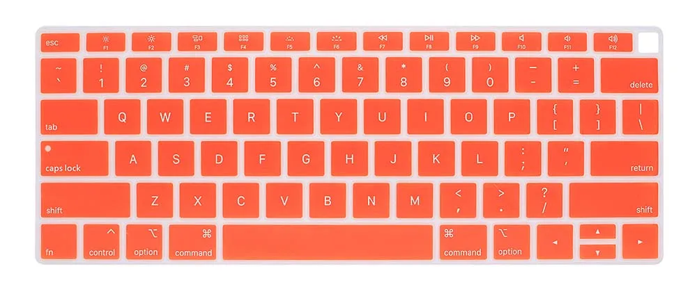 Redlai силиконовый мягкий ТПУ Клавиатура чехол для Apple MacBook новейший Air 13 A1932 Английский алфавит клавиатура кожа протектор