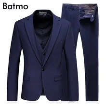 Batmo 2017 новое поступление высококачественное шерстяное синее