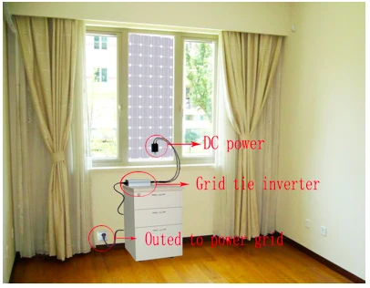 500W солнечный Grid Tie инвертор PV 18V36VDC вход к 110V230VAC Micro On Converter с чистой синусоидальной