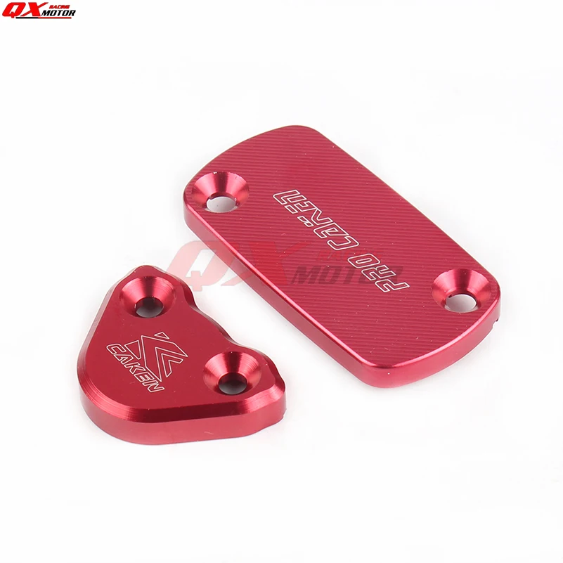 Крышка резервуара для тормозной жидкости с ЧПУ для CR 80 85 500 XR250R CRF 250R 450R 450X Dirt Bike Motorcross внедорожный Передний+ задний
