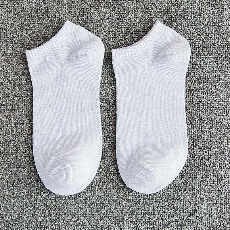 

New men's socks fashion socks men's solid color cotton socks low state shallow invisible explosions gift socks W10