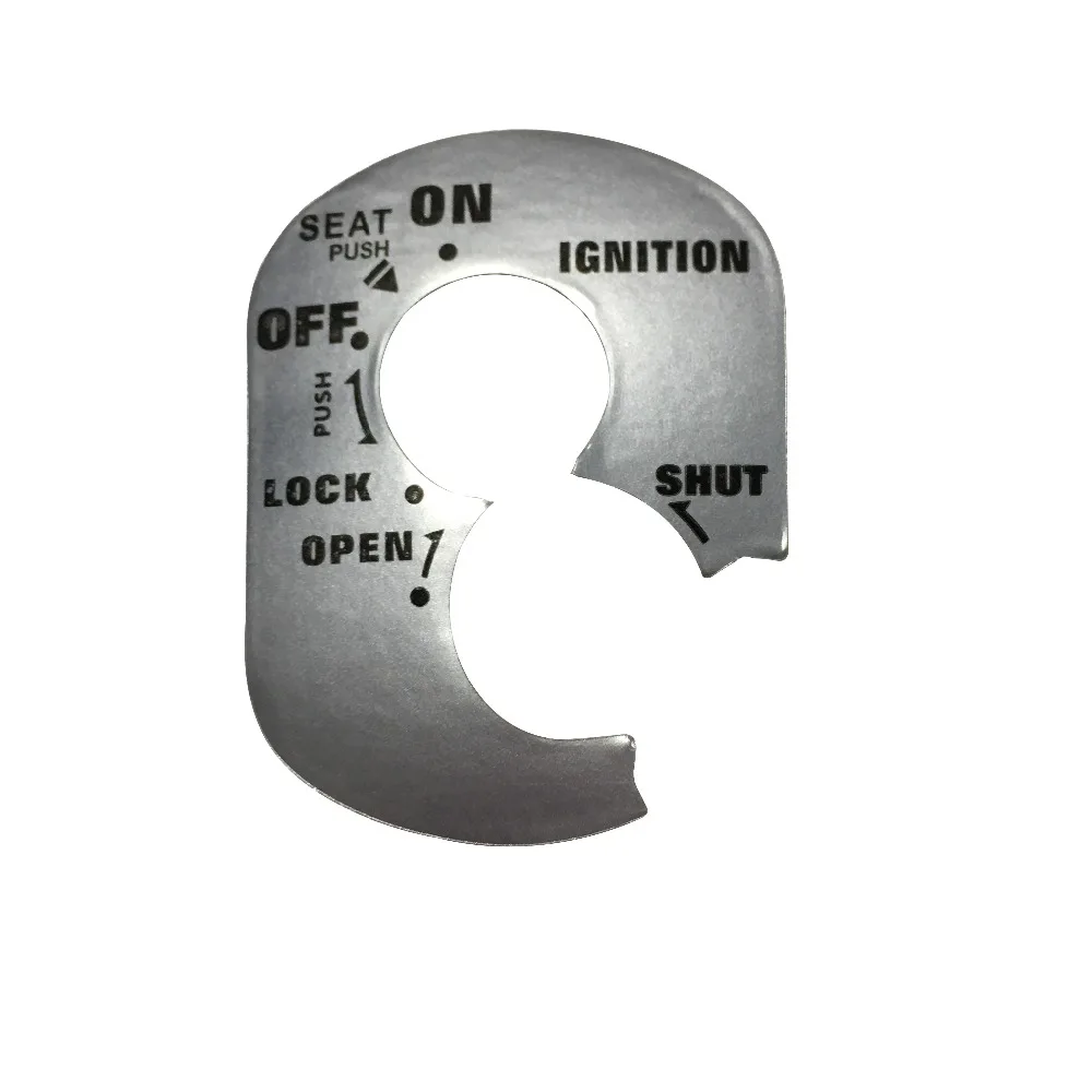 

Motorcycle Key shutter seal sticker for HONDA type B 10 pcs set