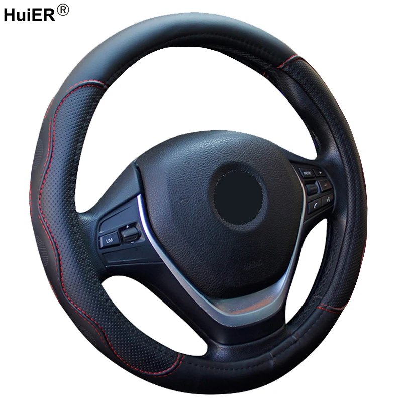 Оплётка на Руль автомобиля Обложка искусственная кожа для Kia K2 Rio 2011 2012 2013 hyundai Toyota