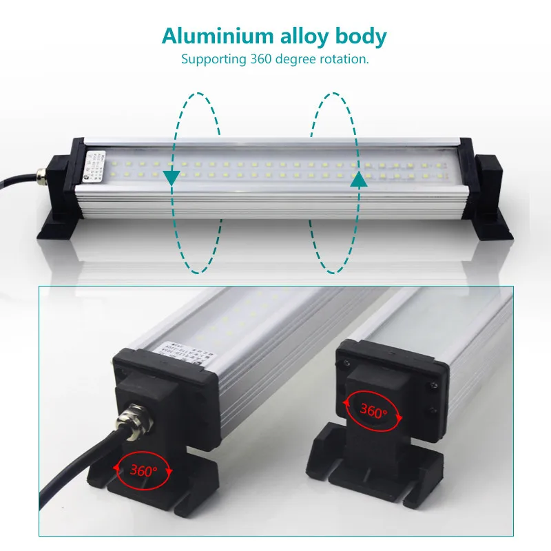 Industrial led light explosion proof lamp cnc machine lights 8W 10W 40W for garage warehouse workshop sewing machine lighting