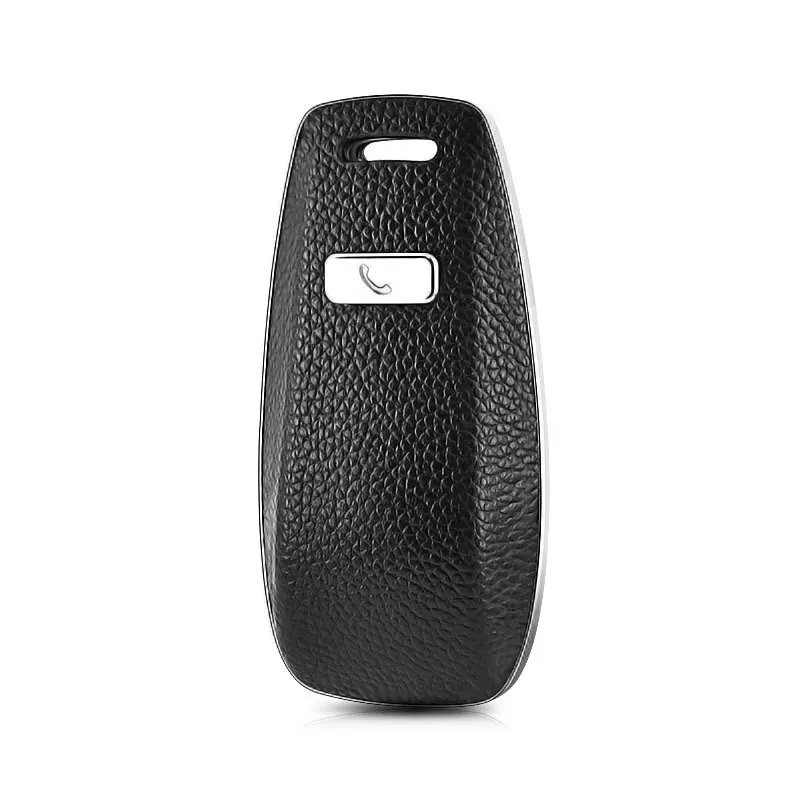 Кожаный чехол для ключей с пряжкой автомобиля брелок Mercedes-Benz новый E-class E200L E300L