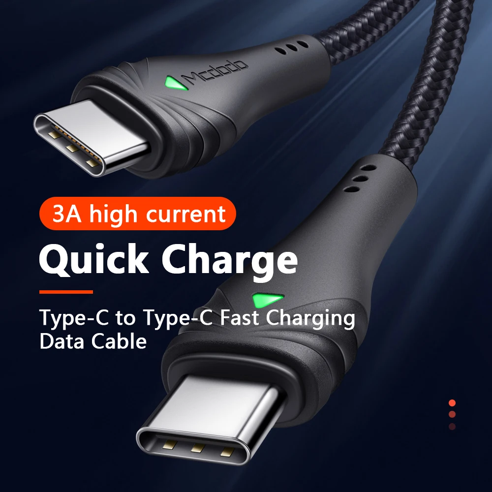 Зарядный кабель MCDODO 60 Вт 3 А USB Type C|Кабели для мобильных телефонов| |